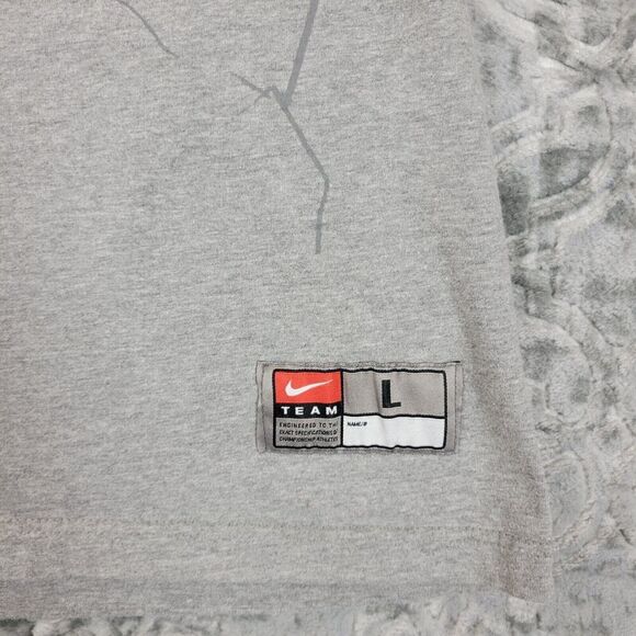 Oregon Ducks Shirt Men's Size Large Gray Football Nike Team University - Picture 3 of 8